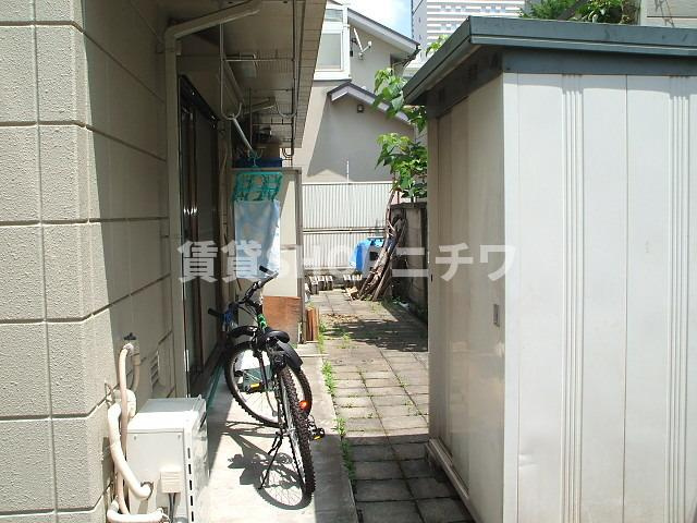 メゾンクレールのその他共用部分|☆広々としたテラス☆