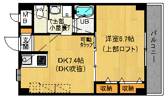 グランシャリオⅡの間取り