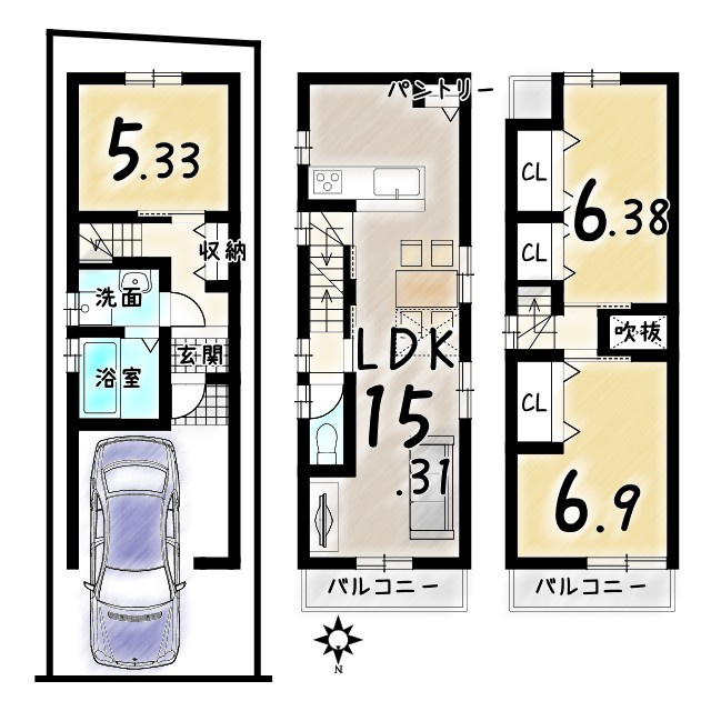 寺戸町三ノ坪　建築条件付土地