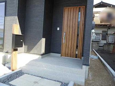 【玄関】 | 広島市安佐北区落合南1丁目　新築一戸建て