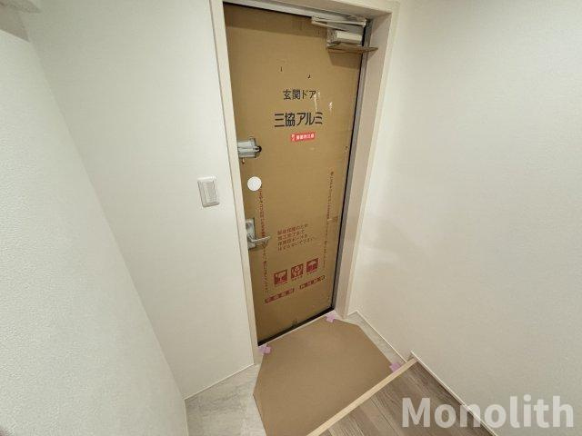 フジパレス春木駅北Ⅱ番館の玄関