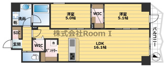 【間取り】 | コンフォリア・リヴ谷町四丁目