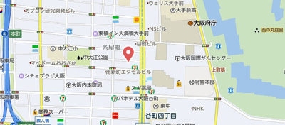 【地図】 | コンフォリア・リヴ谷町四丁目