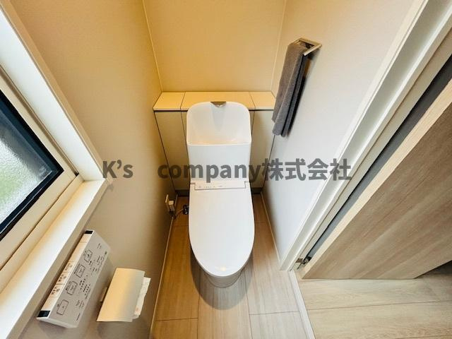 ◎茅ヶ崎市萩園　築後未入居戸建のトイレ|2階トイレ◇