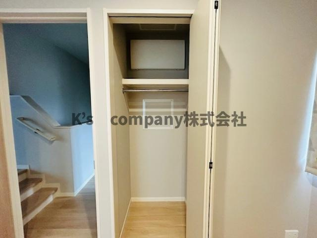 ◎茅ヶ崎市萩園　築後未入居戸建の収納|洋室4.5帖の収納スペース◇