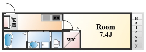 カーサ・レガート芦屋の間取り
