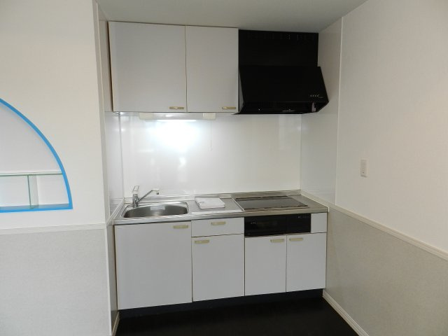 ビィラ・アンスブルージュのキッチン