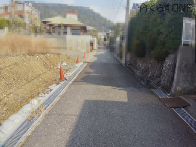 【前面道路含む現地写真】 | 姫路市西新在家3丁目／売土地