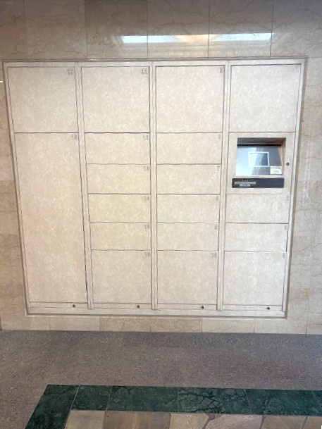 ◆角住戸の１Ｋ◆防犯カメラ＆オートロック付きの設備充実◆プレサンス京都四条河原町ネクステージの設備|宅配ボックス