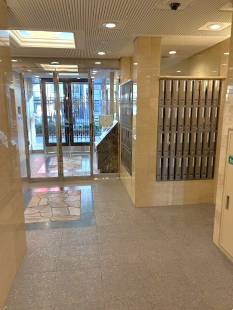 ◆角住戸の１Ｋ◆防犯カメラ＆オートロック付きの設備充実◆プレサンス京都四条河原町ネクステージのエントランス|エントランス