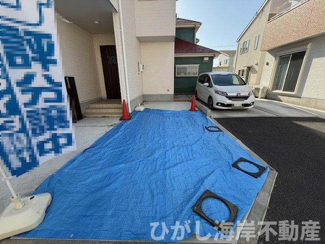 茅ヶ崎市今宿　新築戸建　全8棟の駐車場|駐車スペース
