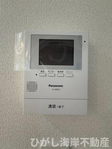 茅ヶ崎市今宿　新築戸建　全8棟のセキュリティ|TVモニター付きインターフォン