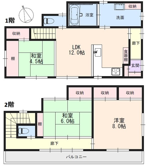 鹿沼市麻苧町・中古戸建