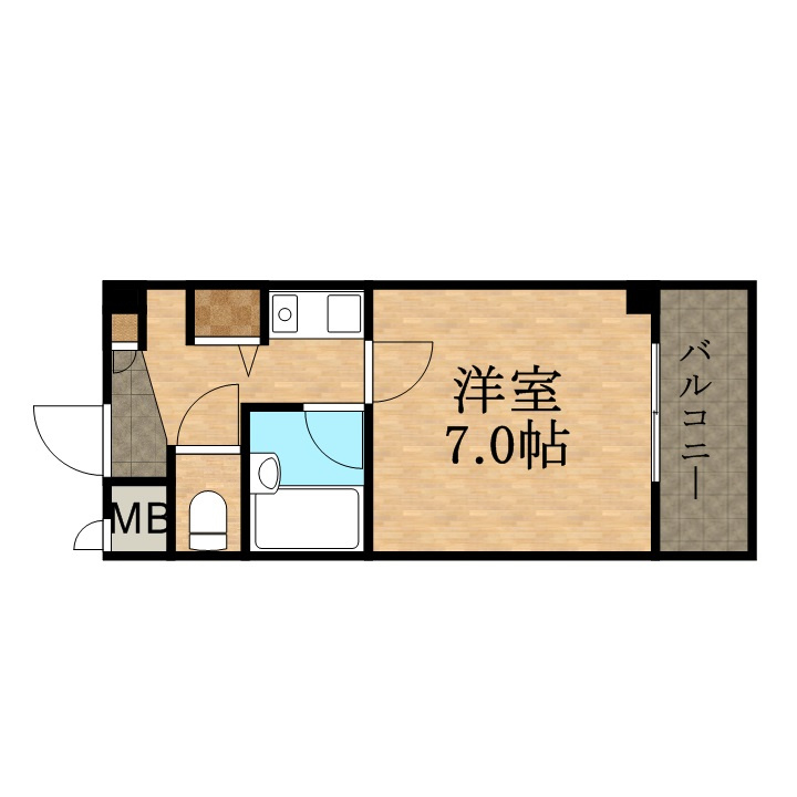 えむつーびるの間取り