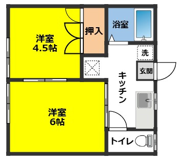 サンモール黒川の間取り