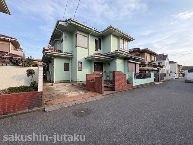 作新台１丁目　売地の外観|作新台１丁目　売地　地積47.9坪　整形地　建築条件なし　北西側4.8ｍ公道面　間口約13ｍ