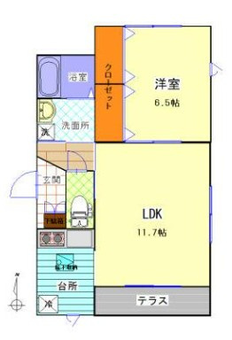 Lado　Escuelaの間取り