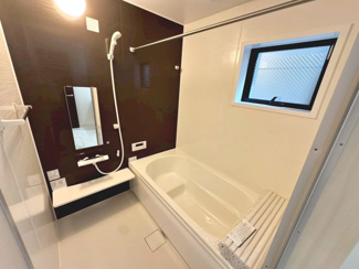 【浴室】 | 助松町３丁目　新築分譲住宅　全２区画 | ゆったり過ごせるお風呂です