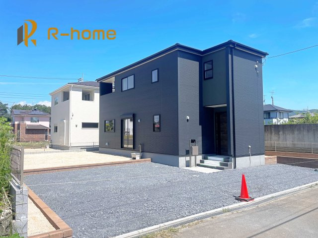 第1石岡市山崎　新築戸建て　2号棟の外観|ご予約を頂ければ、『平日』はもちろん『早朝』や『夜間』もご見学可能です♪お気軽にお申し付けください♪