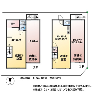【間取り】 | 杉戸2丁目　売店舗