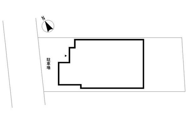 豊田市大林町戸建の区画図