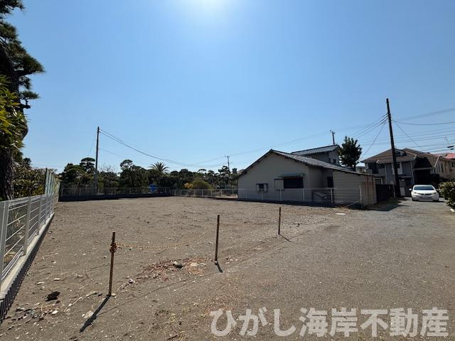 茅ヶ崎市中海岸　売地の外観|3月18日撮影　現地外観