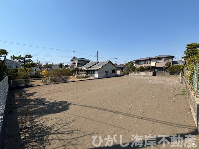 茅ヶ崎市中海岸　売地の外観|3月18日撮影　現地外観