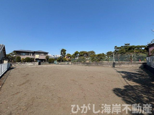 茅ヶ崎市中海岸　売地の外観|3月18日撮影　現地外観