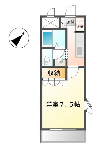 デフィーメゾンの間取り