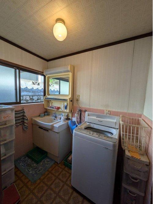 岡山市北区御津宇垣　中古住宅の洗面所|室内（2024年11月）撮影
◆洗面所の様子です