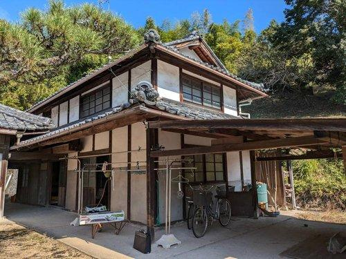 岡山市北区御津宇垣　中古住宅の外観|現地（2024年11月）撮影
◆倉庫がございます