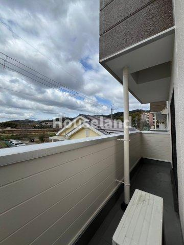 エクシード紀伊　B棟のバルコニー