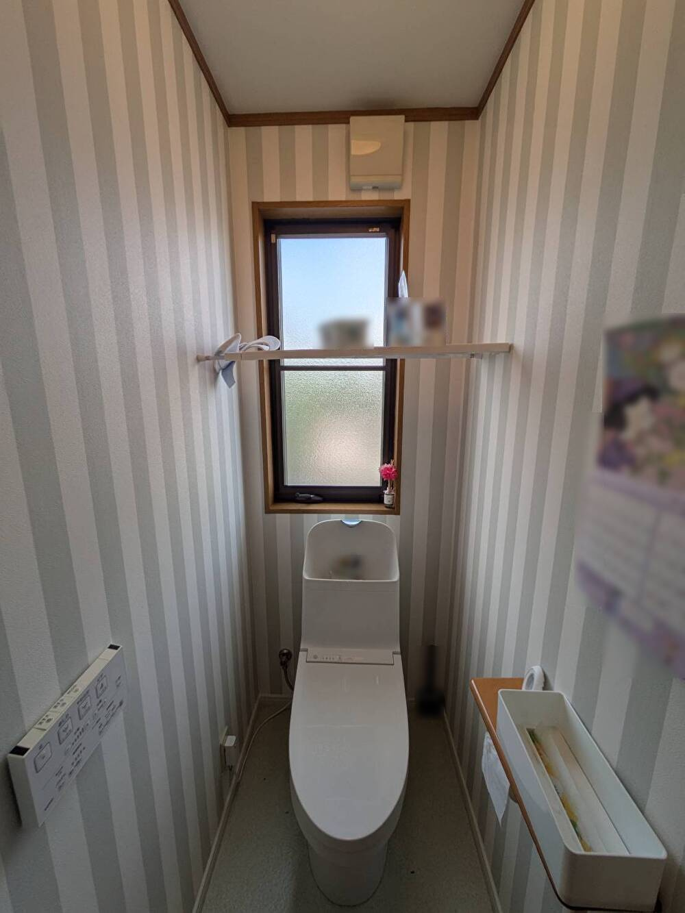 岡山市東区瀬戸町下中古住宅のトイレ|◆2階トイレの様子です