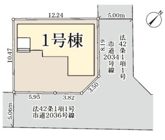 【区画図】 | 北本市本宿　新築住宅