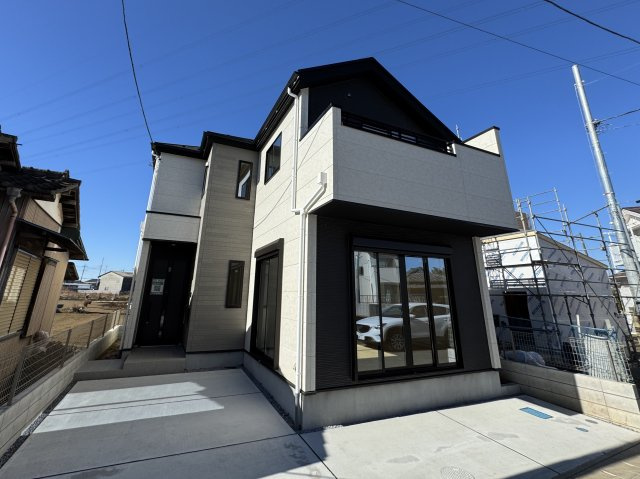 柏市戸張新築戸建（Style戸張2期）の外観|1号棟外観・完成済み内覧可能です！