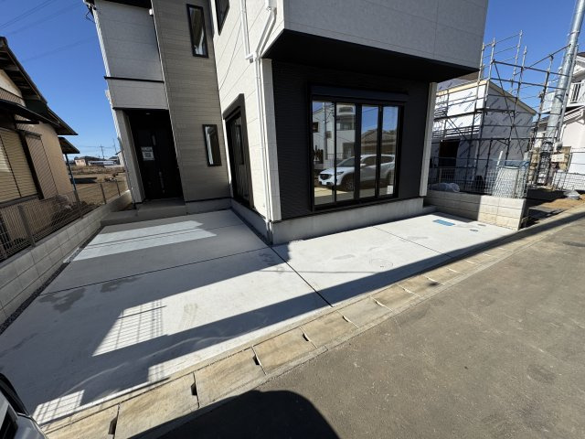 柏市戸張新築戸建（Style戸張2期）の駐車場|1号棟駐車スペース・2台駐車可