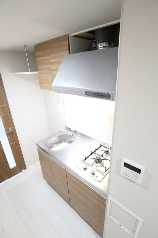 大阪市都島区都島北通１丁目の賃貸マンションのキッチン