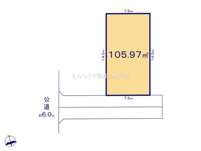 守山区御膳洞2期の区画図