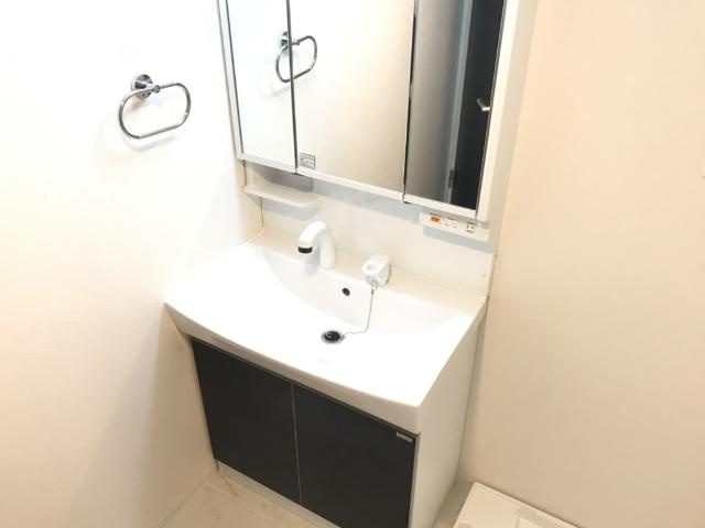 ココティエの洗面所|洗髪洗面化粧台