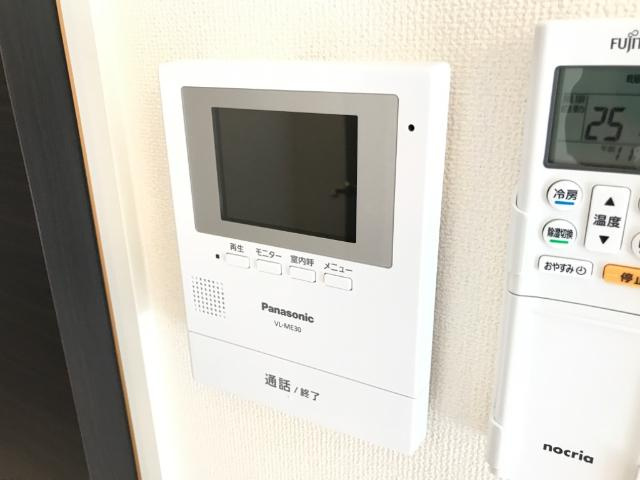 ココティエのセキュリティ|カメラ付インターホン