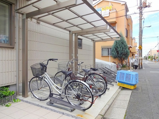 クレシェンド喜沢のその他共用部分|駐輪スペース