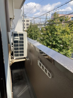 【バルコニー】 | エスパシオ・コモド | エスパシオ・コモド　２０２号室