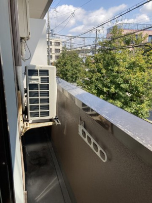 【バルコニー】 | エスパシオ・コモド | エスパシオ・コモド　２０２号室