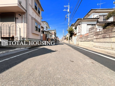 【前面道路含む現地写真】 | 立川市幸町4丁目　新築戸建　全2棟