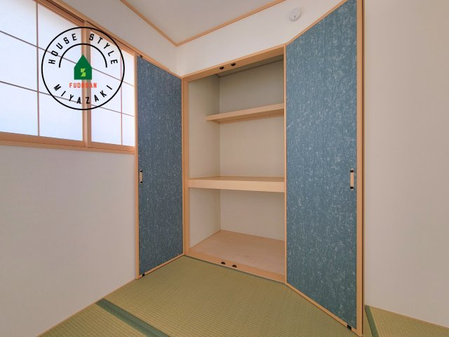 宮崎市島之内9期-5棟（E号棟）の収納|収納には困りません。