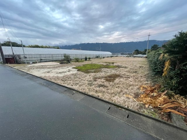 久留米市田主丸町上原の売地の外観