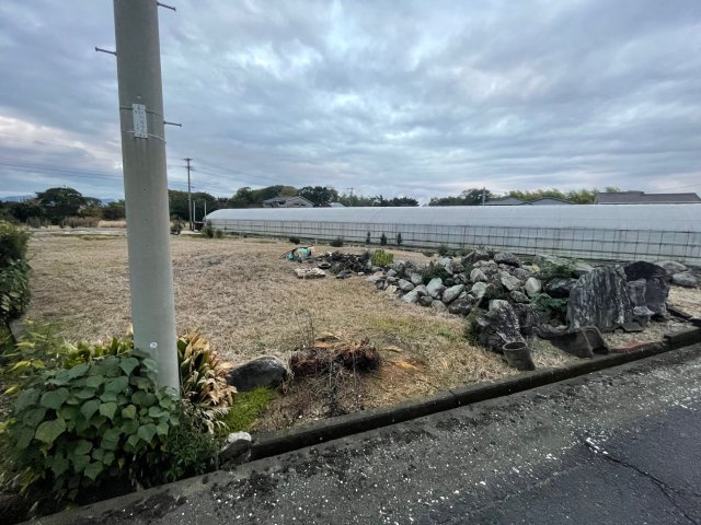 久留米市田主丸町上原の売地の外観