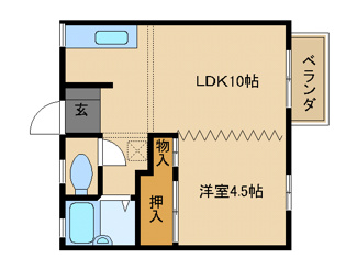 【間取り】 | ハイツひろ