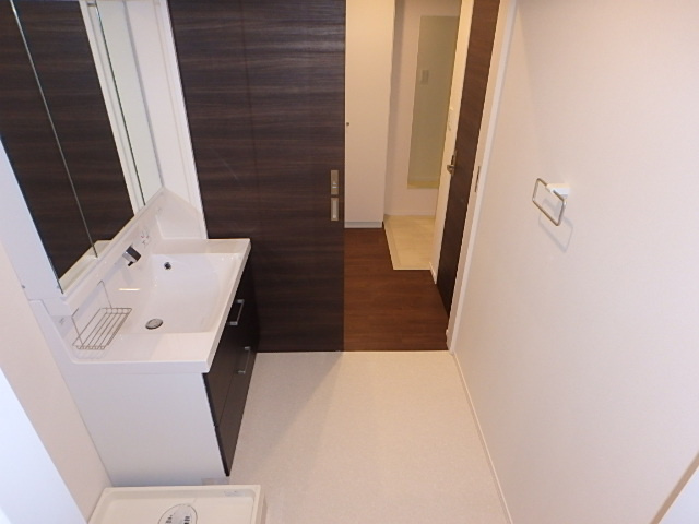 LaLaBrezza芦屋翠ヶ丘の洗面所