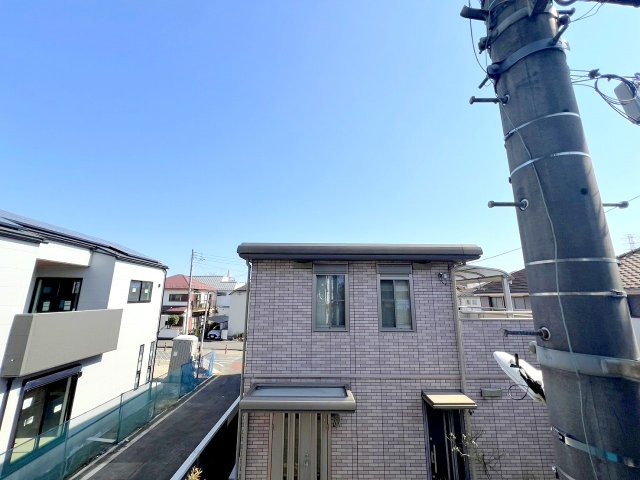 昭島市中神町　中古戸建の展望|2025年3月撮影